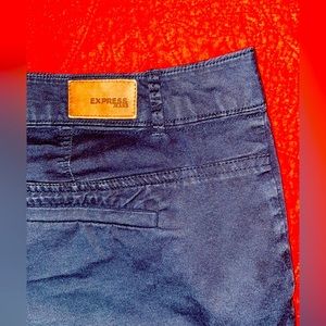 3 for $15 Express chino in dark denim color